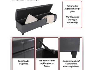 New Opbergkist Arezzo Xxl, Wit Kleine Opberger En Slaapkameraccessoire