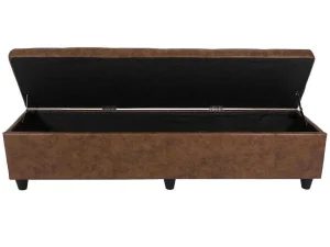 Flash Sale Opbergkist Kriens Xxl, Imitatie Suede Kleine Opberger En Slaapkameraccessoire