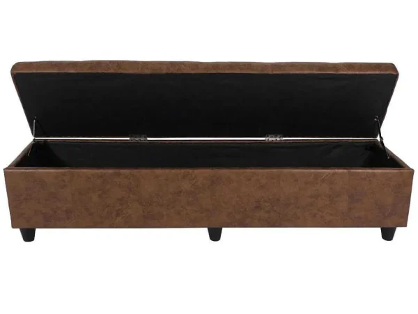 Flash Sale Opbergkist Kriens Xxl, Imitatie Suede Kleine Opberger En Slaapkameraccessoire