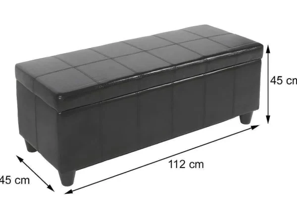 New Opbergkist Kriens, Zwart Kleine Opberger En Slaapkameraccessoire