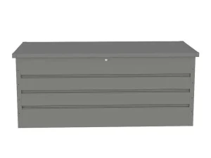 New Opbergruimte Voor Tuin Van Grijs Gegalvaniseerd Staal - 750L - Tomaso Tuinopslag
