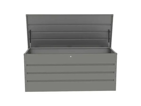New Opbergruimte Voor Tuin Van Grijs Gegalvaniseerd Staal - 750L - Tomaso Tuinopslag
