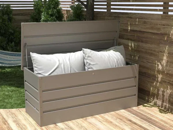 New Opbergruimte Voor Tuin Van Grijs Gegalvaniseerd Staal - 750L - Tomaso Tuinopslag