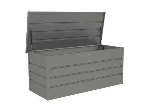 New Opbergruimte Voor Tuin Van Grijs Gegalvaniseerd Staal - 750L - Tomaso Tuinopslag