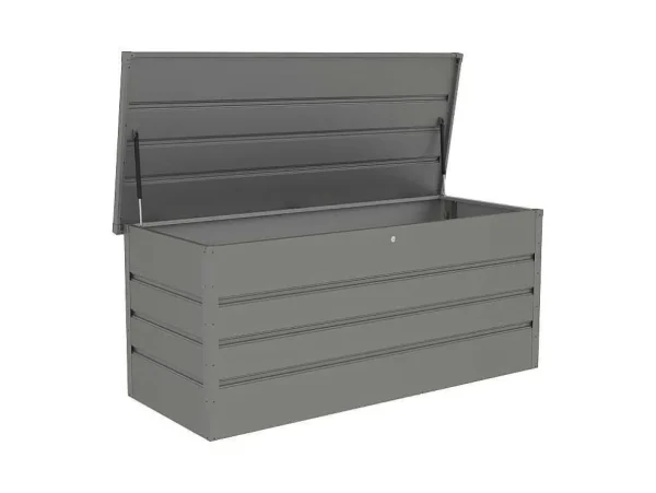 New Opbergruimte Voor Tuin Van Grijs Gegalvaniseerd Staal - 750L - Tomaso Tuinopslag