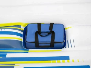 Online Opblaaseiland Met Afneembaar Zonnescherm - 373 X 264 Cm - Azulio Van Watersport