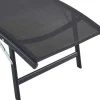 Flash Sale Opstapelbare Ligstoel Van Aluminium En Textileen - Zwart - Zensia Ligstoel