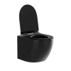 Cheap Pakket Zwevend Toilet Mat Zwart Met Frame En Drukplaat - Javoine Hangend Toilet