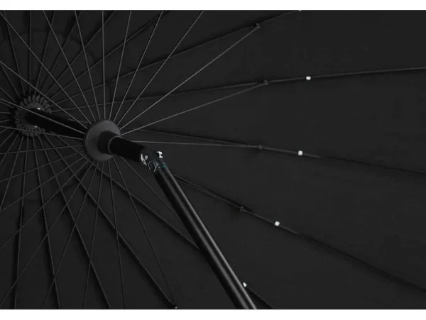 Sale Palmetto Parasol Met Kantelfunctie Zwart. Parasol