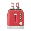 Outlet Pantone Broodrooster, Rood, 26X18X17 Cm, Klein Huishoudelijk Apparaat