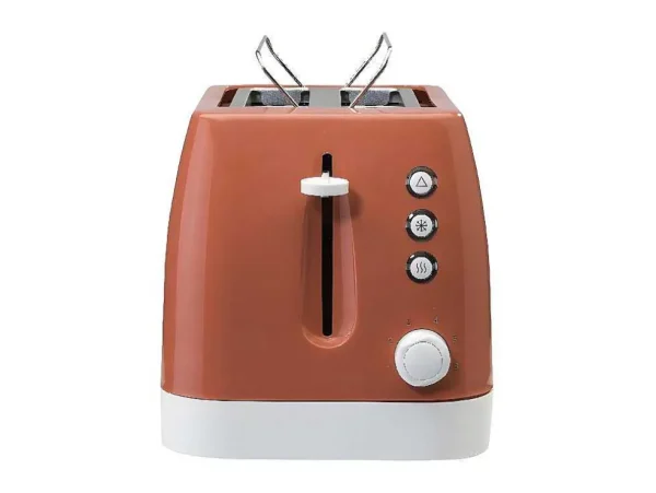 Outlet Pantone Broodrooster, Rood, 26X18X17 Cm, Klein Huishoudelijk Apparaat