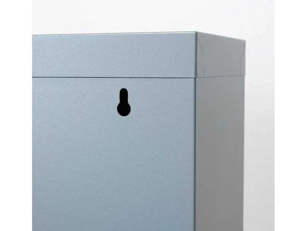 Cheap Pisa Schoenenkast Grijs Metaal Met 3 Vakken. Schoenenkast
