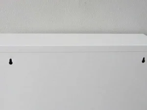 Store Pisa Schoenenkast Wit Metaal Met 5 Vakken - Set Van 2. Schoenenkast