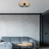 Online Plafondlamp Aspendos - D.56 X H. 16 Cm - Zwart Plafondlamp