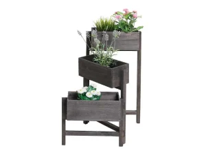 Outlet Plantenrek Staand Rek, Grijsbruin Tuinopslag
