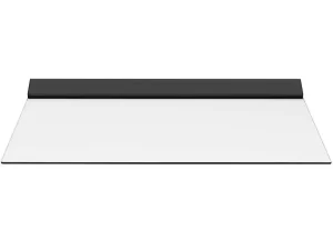 Store Platte Deurluifel Van Aluminium 140 X 90 Cm Met Ledverlichting - Luxama Luifel En Afdak