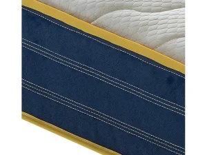 Sale Pocketveringmatras En Traagschuim Met 9 Gedifferentieerde Zones - 23 Cm Hoog - Anatomisch 200X200 Cm Matras Met Vormgeheugen