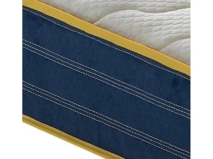 Sale Pocketveringmatras En Traagschuim Met 9 Gedifferentieerde Zones - 23 Cm Hoog - Anatomisch 140X200 Cm Veren Matras