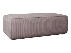 Cheap Poef Van Lichtpaars Ribfluweel Amelia Speciale Modellen Zitbanken & Fauteuils