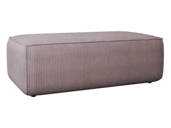 Cheap Poef Van Lichtpaars Ribfluweel Amelia Speciale Modellen Zitbanken & Fauteuils