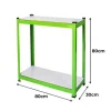 Clearance Polytunnel 19Mm 2.5M X 2M With Racking Tuinkas