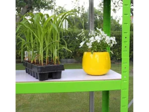 Clearance Polytunnel 19Mm 2.5M X 2M With Racking Tuinkas