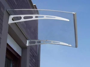 Hot Rechte Afdak Neona Van Aluminium - 150 X 90 X 15 Cm Luifel En Afdak