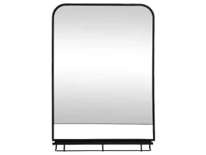 Sale Rechthoekige Badkamerspiegel Met Opbergplankje - 60 X 80 Cm Erasmo Accessoires & Spiegels
