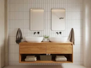 Cheap Rechthoekige Badkamerspiegel Met Gouden Contour - 50 X 80 Cm - Demetria Accessoires & Spiegels