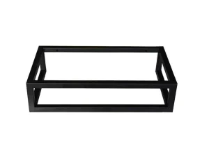 Sale Rechthoekige Hangende Wastafel Met Drager - L40 X B22 Cm - Uchami Muurkast Badkamer