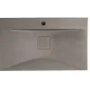 Flash Sale Rechthoekige Wastafel Om Te Plaatsen Van Beton - L80 X B48 Cm - Serov Wastafel