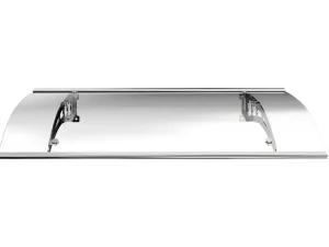 Store Rechts Afdak Neona Van Aluminium - 120 X 90 X 15 Cm Luifel En Afdak