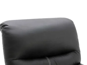 Hot Relaxfauteuil Canby - Kunstleer - Zwart Relaxfauteuil