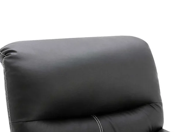 Hot Relaxfauteuil Canby - Kunstleer - Zwart Relaxfauteuil
