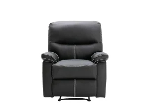 Hot Relaxfauteuil Canby - Kunstleer - Zwart Relaxfauteuil