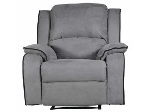 Flash Sale Relaxfauteuil Microvezel Hernani - Grijs Relaxfauteuil