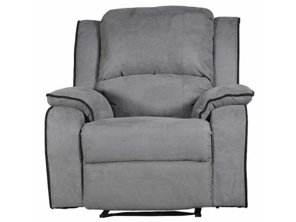 Flash Sale Relaxfauteuil Microvezel Hernani - Grijs Relaxfauteuil