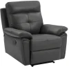 Sale Relaxfauteuil Van Grijs Leer Vineta Relaxfauteuil