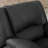 Best Sale Relaxfauteuil Van Leer Aroma - Zwart Relaxfauteuil
