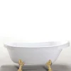 Flash Sale Retro Vrijstaand Bad 170 X 80 Cm Met Gouden Pootjes + Mengkraan Marigold Vrijstaand Bad Op Pootjes