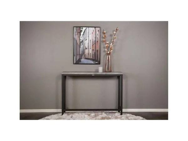 Flash Sale Rise Sidetable 30X110 Cm Beton Decor, Zwart. Sidetable