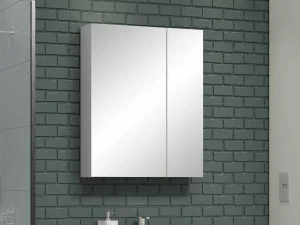 Best Sale Riva Spiegelkast 2 Deuren Wit. Muurkast Badkamer