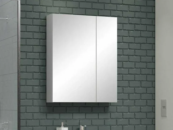 Best Sale Riva Spiegelkast 2 Deuren Wit. Muurkast Badkamer