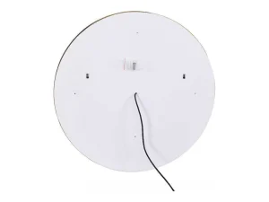 Cheap Ronde Badkamerspiegel Met Ledverlichting En Goudkleurige Lijst Diameter 80 Cm Numea Accessoires & Spiegels