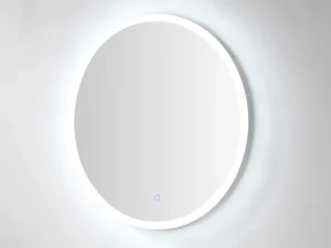 Hot Ronde Badkamerspiegel Met Led-Verlichting Daniela - L60 X H 60 Cm Accessoires & Spiegels