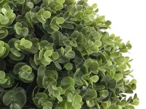 Best Ronde Kunstbuxus Met Pot - H66 X D40 Cm - Groen - Diava Kunstplant