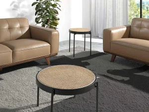 Cheap Ronde Rotan Hoektafel 2109 Bijzettafel