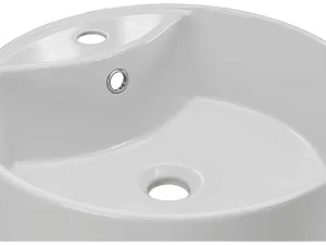 Best Sale Ronde Wastafel Om Neer Te Zetten Van Wit Keramiek - 40 Cm - Darini Wastafel