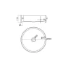 Cheap Ronde Wastafel Om Te Plaatsen - Geborsteld Metaal - 38 Cm - Dechatel Wastafel