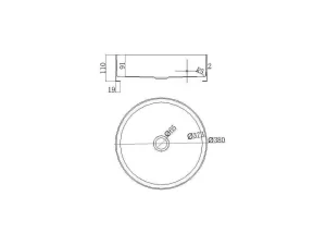 Cheap Ronde Wastafel Om Te Plaatsen - Geborsteld Metaal - 38 Cm - Dechatel Wastafel